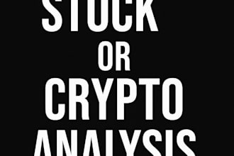 do crypto and stock market analysis while also providing insights