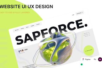 do UI UX design or web design