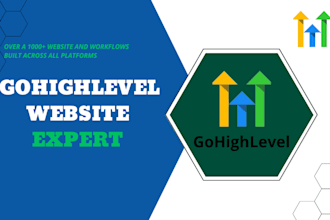 build ghl website ghl sales funnel ghl landing page ghl automations ghl workflow