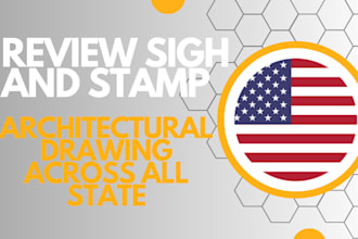 do stamp architectural mep electrical plumbing floor plan for permit usa city