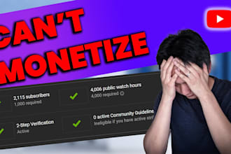 fix youtube monetization reused , content issues copyright and adsense