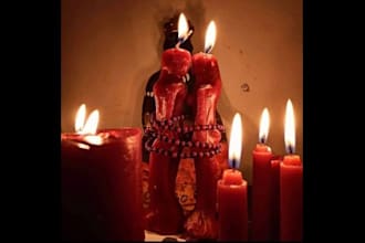 cast a powerful protection spell against curses, attacks, black magic