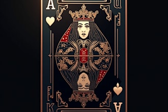 design custom poker card playing cards flash cards party cards educational cards