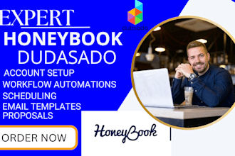 set up honeybook dubsado setmore simplybook me workflow CRM automation