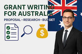 write australian grant proposals with research and budget planning
