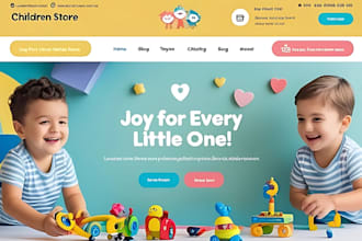 design adorable baby clothing shopify store baby wipes store baby toys website