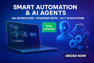 build n8n automation workflows ai agents whatsapp bots and setup