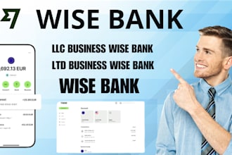 set up UK ltd business wise bank account and USA llc business wise bank account