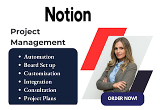 build custom notion template workflow, notion automation notion expert workspace