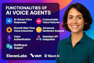build vapi bland ai voice agents with elevenlabs, make com, n8n ai agent