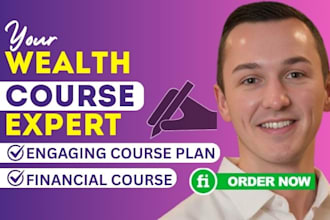 create wealth educator course, financial education,  and personal finance guide