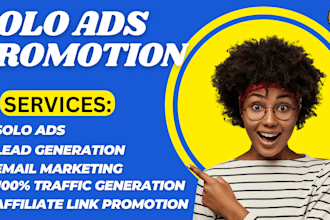do solo ads campaign link mlm promotion affiliate marketing clickbank marketing