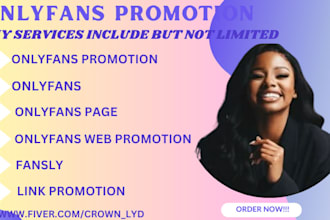 do organic onlyfans promotion, fansly, fanvue, link promotion, page manage