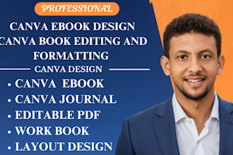 canva ebook design formatting lead magnet journal workbook layout design canva