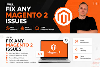 fix any magento 2 issues