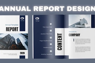 do brochure design, company profiles, booklets, annual report trifold flyer
