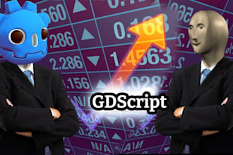 create full godot game, asset, fps game, simulator game, pixel art game,gdscript