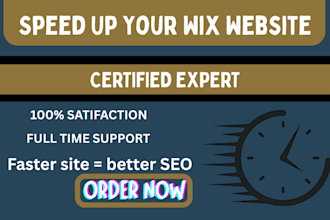 optimize your wix site, wix speed and performance, wix custom 404 page footer,