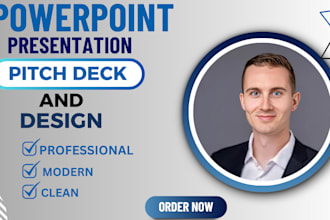 design powerpoint presentation, pitch deck , goggle slides for your business