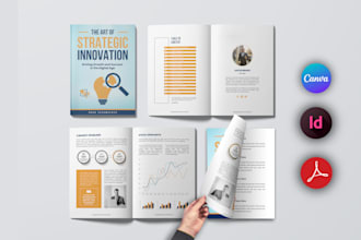 design professional ebook, workbook, lead magnet and pdf