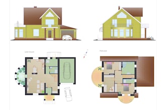 draw floor plan and detail drawing