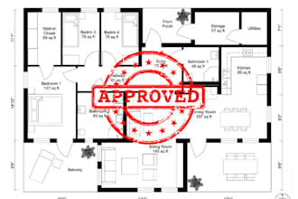 design building permit plans in autocad for city permit