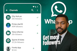 do organic whatsapp channel promotion whatsapp follower