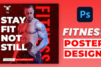 design a nice gym flyer and fitness that stands out