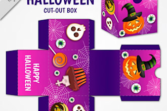 do packaging design, mailer box, amazon box design and product box design,