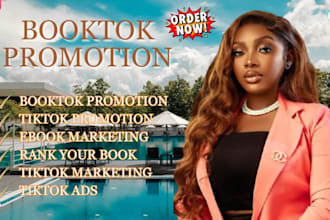 promote your book ebook on book viral tiktok booktok promotion book cover design
