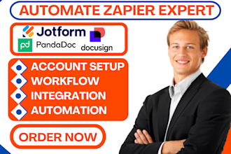 setup wpform jotform pandadoc docusign typeform google form zapier integration