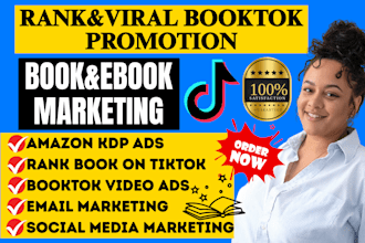 viral and rank book on tiktok bookrank kdp ads booktok video ads ebook marketing