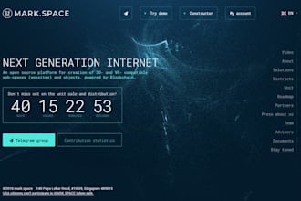 develop presale listing, ico website and crypto exchange website