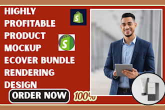 do digital product mockup ecover bundle 3d model product rendering store design