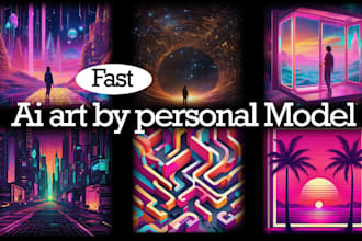 create image by personal ai model unlimited revision
