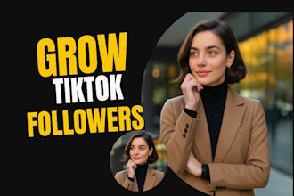 manage and promote your tiktok page to real followers