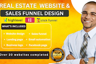 build real estate website real estate sales funnel real estate realtor website