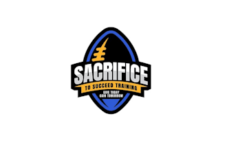 design american football training logo