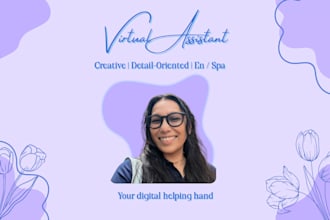 be your bilingual virtual assistant english spanish