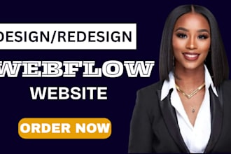 be your webflow expert, design or develop webflow website, figma to webflow