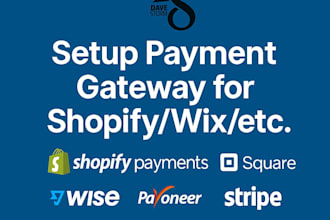 connect shopify payment flutterwave wise paypal stripe and more to your website