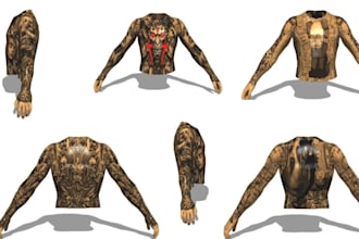 make a custom fivem ped, custom cloth, fivem tattoo, fivem ped, add on ped