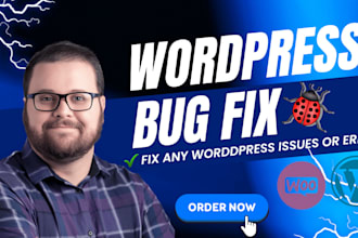 expertly fix wordpress bugs, elementor  and plugin errors fast  and reliable