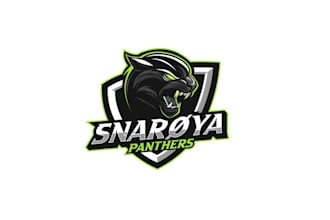 design panthers vector tracing sports logo