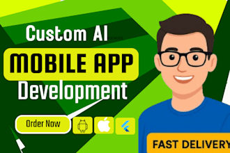 develop ai mobile apps, ai chatbot saas apps, chatgpt, ios android using flutter