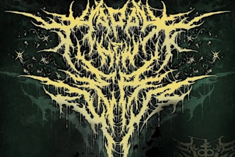 create black metal logo bands