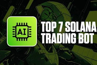 setup solana crypto bot, solana arbitrage bot, solana volume bot, copy trade bot