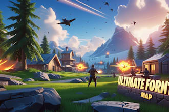 create a fortnite uefn map unreal engine game mechanics pvp map with superpowers