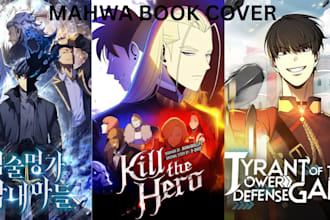 do webnovel, wetoon cover, shonen anime manga, book cover, light novel manhwa