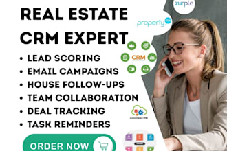 setup real estate crm pipedrive workflow automation integration propertymezurple